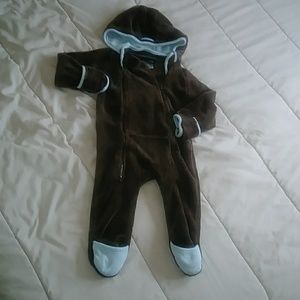 Infant winter coverall. Size 9-12m. Rugged Bear